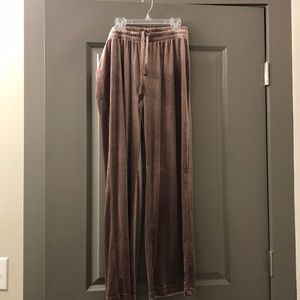 velvet pants